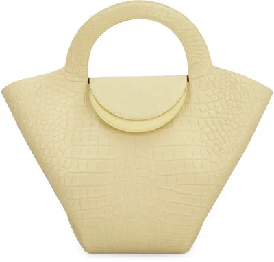 Bottega Veneta Doll Tote Handbag Handbag In Yellow