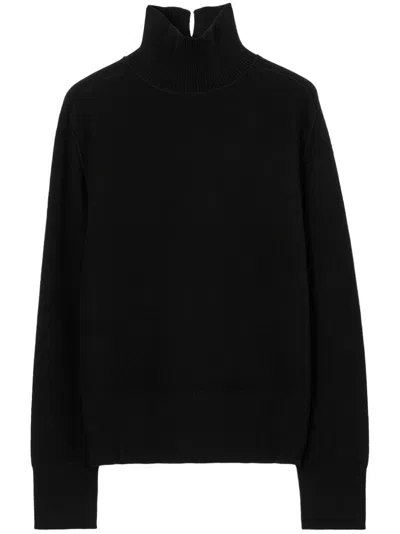 Burberry Black High Neck Sweater For Women