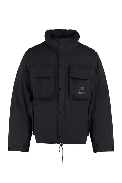 C.p. Company Warm And Versatile Men's Tech Jacket For Fw23 In Black