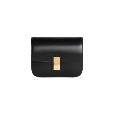 Celine Elegant Black Tote Bag For Women In Gold