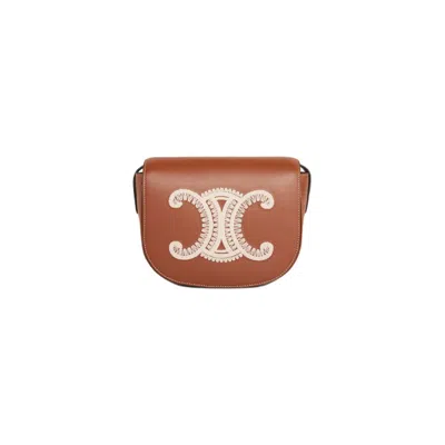 Celine Stylish Beige Crossbody Bag For Women From The Ss23 Collection In Brown