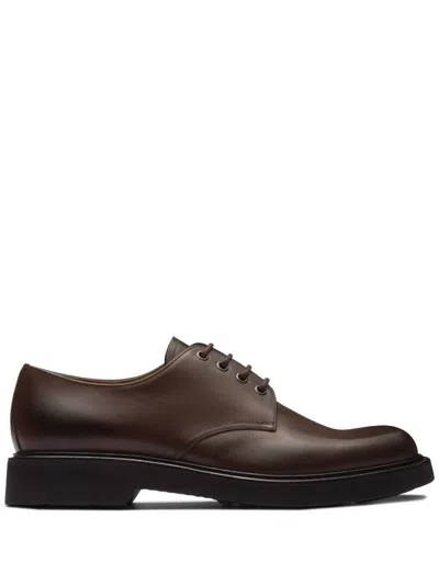 Church's Haverhill Leather Derby Shoes In Brown