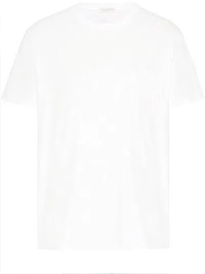 Valentino Classic White Cotton T-shirt For Men