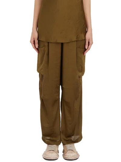 Collection Privèe Collection Privee Trousers In Green