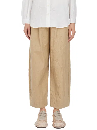Collection Privèe Collection Privee Trousers In Tan