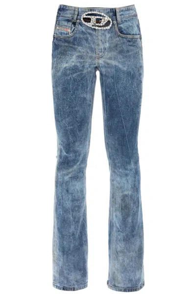 Diesel Blue Denim Cotton Jeans