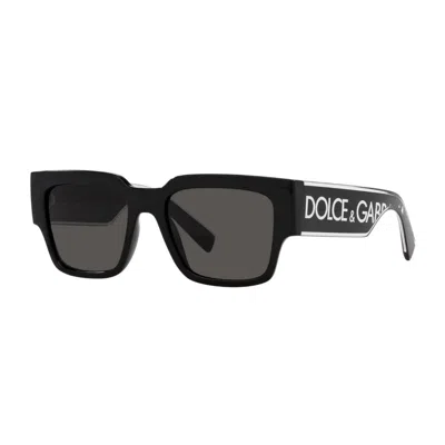 Dolce & Gabbana Dg Elastic Sunglasses In Black