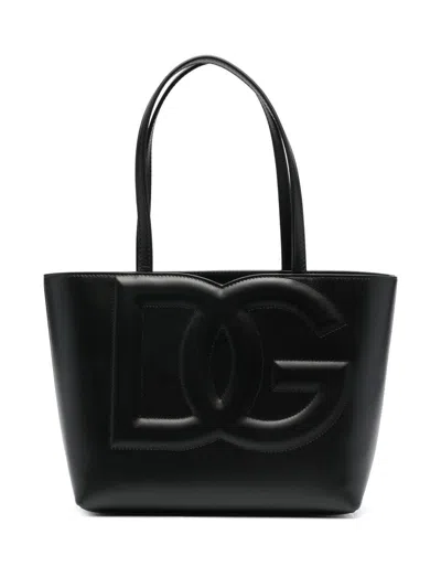 Dolce & Gabbana Nero Tote Handbag For Women In Black