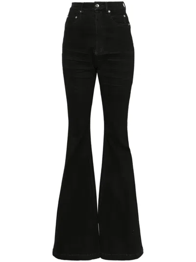 Drkshdw Bolan Boot-cut Jeans In Black