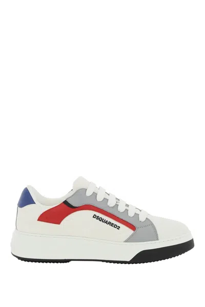 Dsquared2 Bumper Lace-up Low Top Sneaker In White