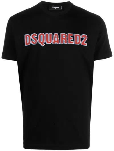 Dsquared2 Retro Nostalgia Black T-shirt For Men
