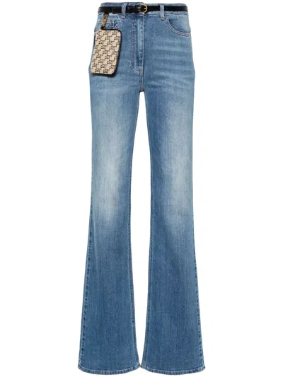 Elisabetta Franchi Jeans  Woman Color Blue