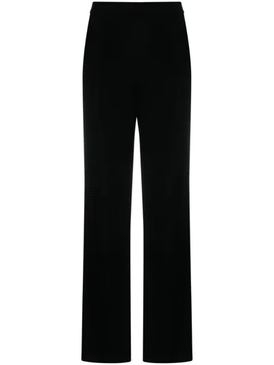 Etro Stylish Black Velvet Women's Pants For Fw23 In White