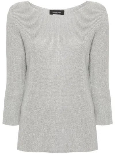 Fabiana Filippi Sweater In Gray