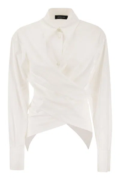 Fabiana Filippi Khaki Trousers In White