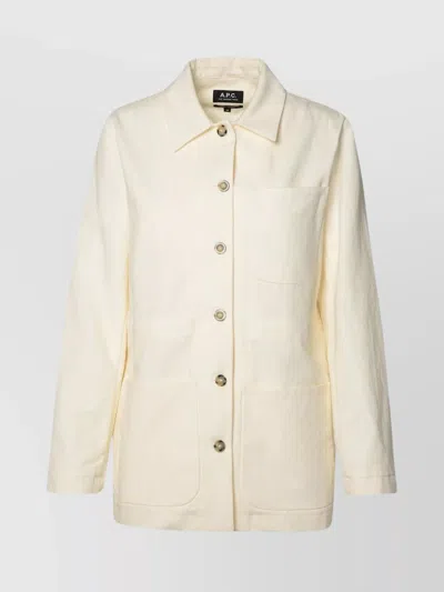Apc A.p.c. Suzy Jacket In White