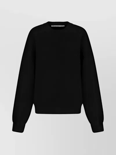 Alexander Wang Knitwear Jumper Long Sleeves In Black
