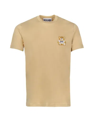 Moschino Couture T-shirts & Tops In Yellow