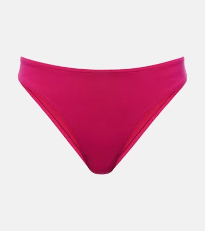Eres Coulisses High-rise Bikini Bottoms In Pink
