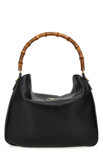 Gucci Diana Large Shoulder Bag In Black