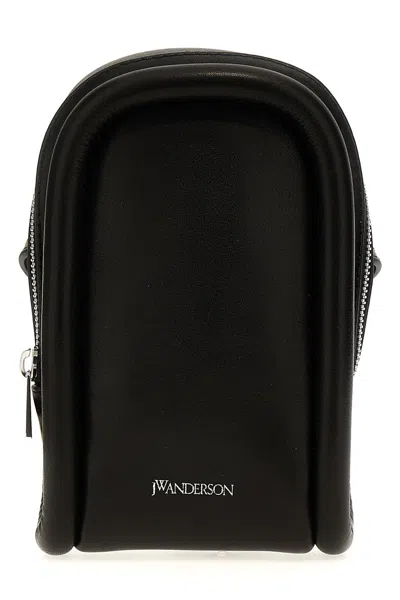 Jw Anderson Bumper Smartphone Holder In Black