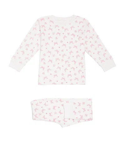 Kissy Kissy Kids' Blooming Bows Pyjama Set (2-6 Years) In Pink