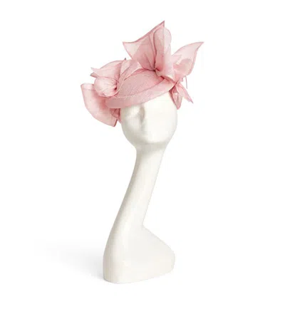 Rachel Trevor-morgan Bow-detail Pillbox Hat In Pink