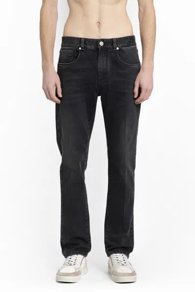 Fendi Regular Fit Jeans In Black