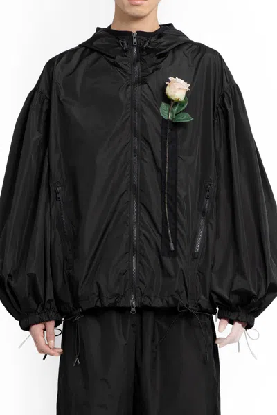 Simone Rocha Jackets In Black