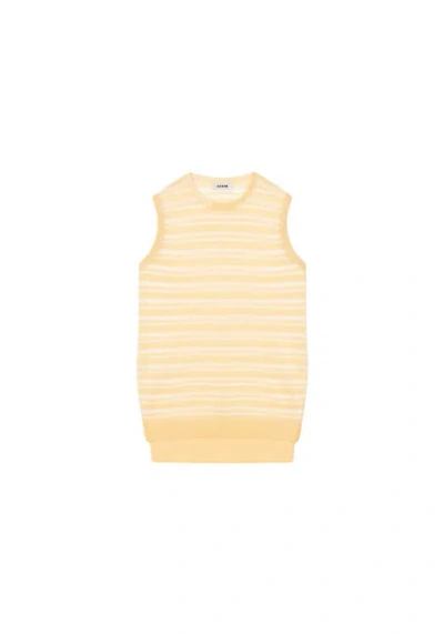 Aeron Sleeveless Saint T-shirt In Yellow