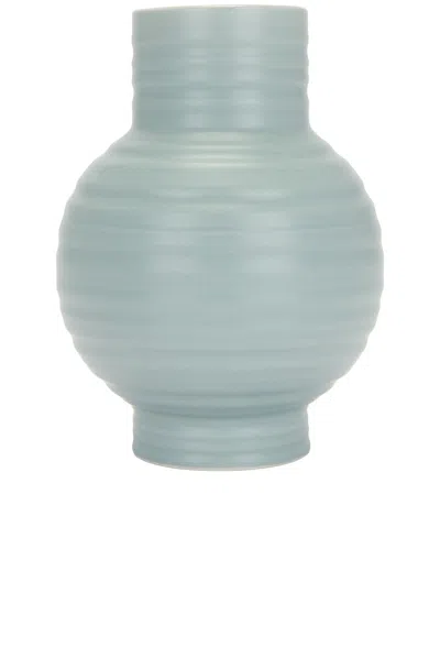 Hawkins New York Essential Large Ceramic Vase In Blue