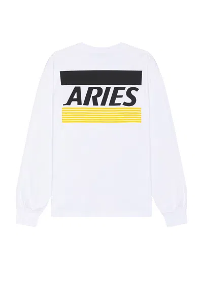 Aries Credit Card Tee In White