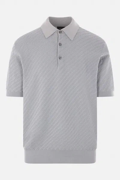 Brioni T-shirts And Polos In Lead