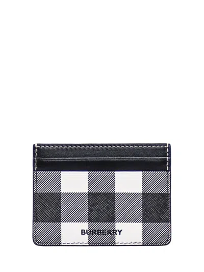 Burberry Card Holder Check In Multi