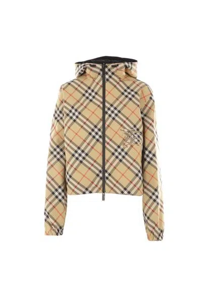 Burberry Coats In Sand Ip Check