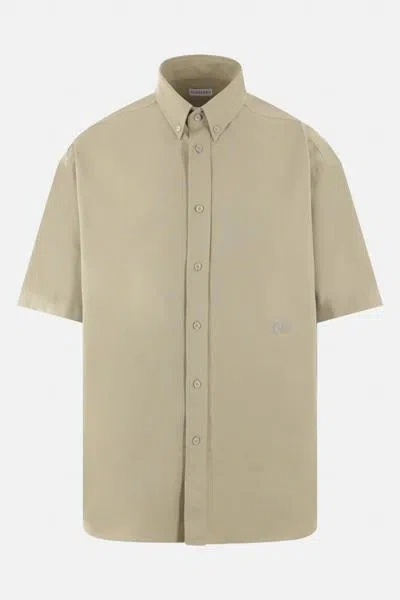 Burberry Shirts In Green
