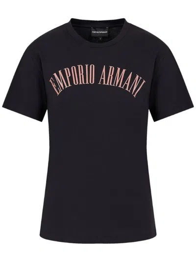 Emporio Armani T-shirt  Woman Colour Blue
