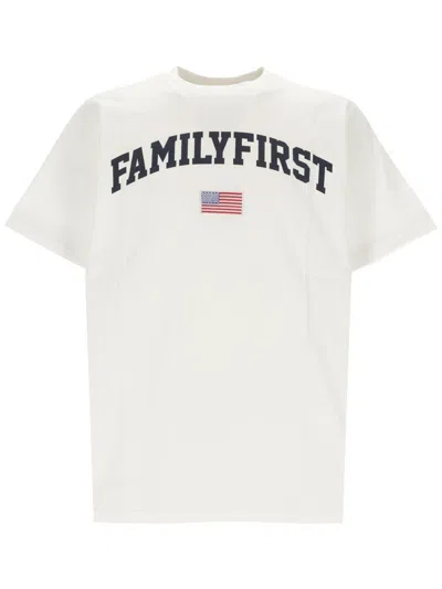 Family First T-shirts And Polos In White