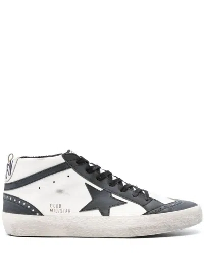 Golden Goose Trainers In White/black/silver