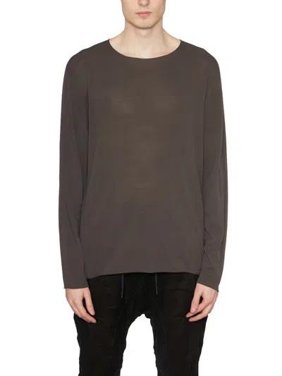 Isabel Benenato T-shirts & Tops In Brown