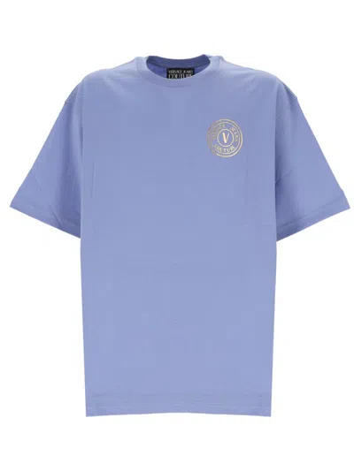Versace Jeans Couture Versace Jeans T-shirts And Polos In Blue