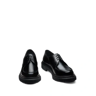 Adieu X Mfpen Black Type 168 Leather Derby Shoes