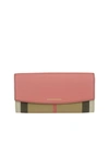 BURBERRY WALLET,4050074 CINNAMON RED