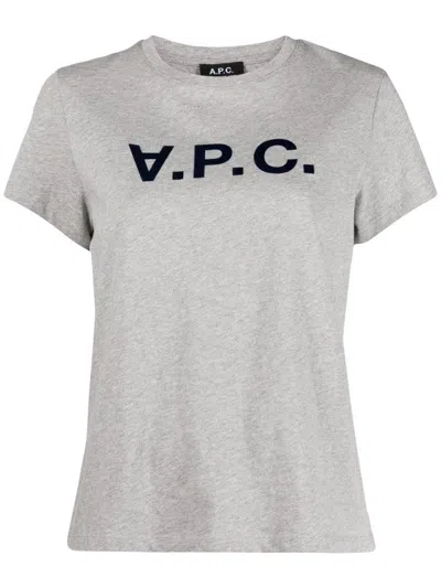 Apc A.p.c. T-shirts And Polos In Grey