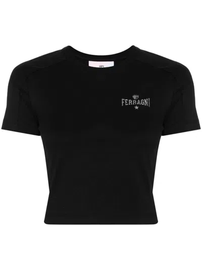 Chiara Ferragni T-shirts And Polos In Black
