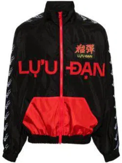 Lu'u Dan Coat In Black Red