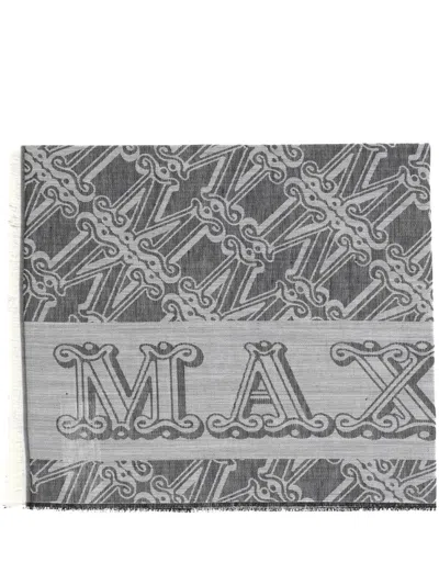 Max Mara Scarfs In Gray