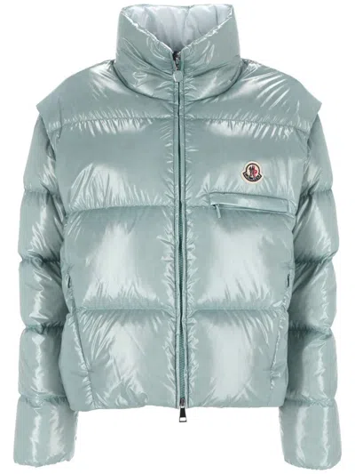 Moncler Jackets In Green