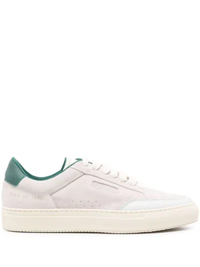 Common Projects Tennis Pro Suede Sneakers In Grey