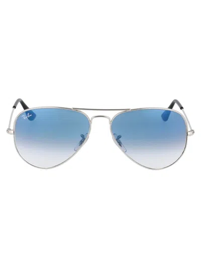 Ray Ban Ray-ban Sunglasses In 003/3f Silver